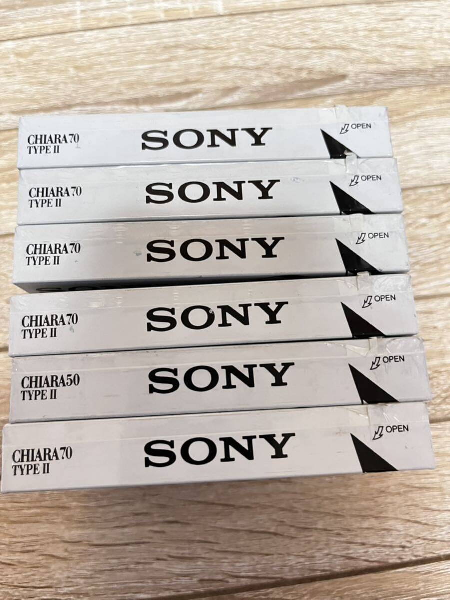  Sony SONY cassette tape 70 minute 50 minute CHIARA UX tape retro Showa era 