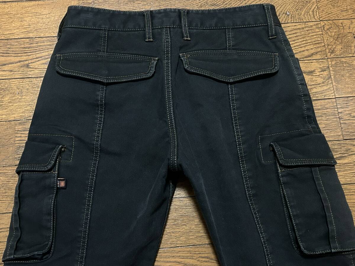 ※HYOD ヒョウドウ ウォームレイヤード SPORTS-DENIM ストレッチピケパンツ ブラック 30 　　　　 BJBD.E_画像4