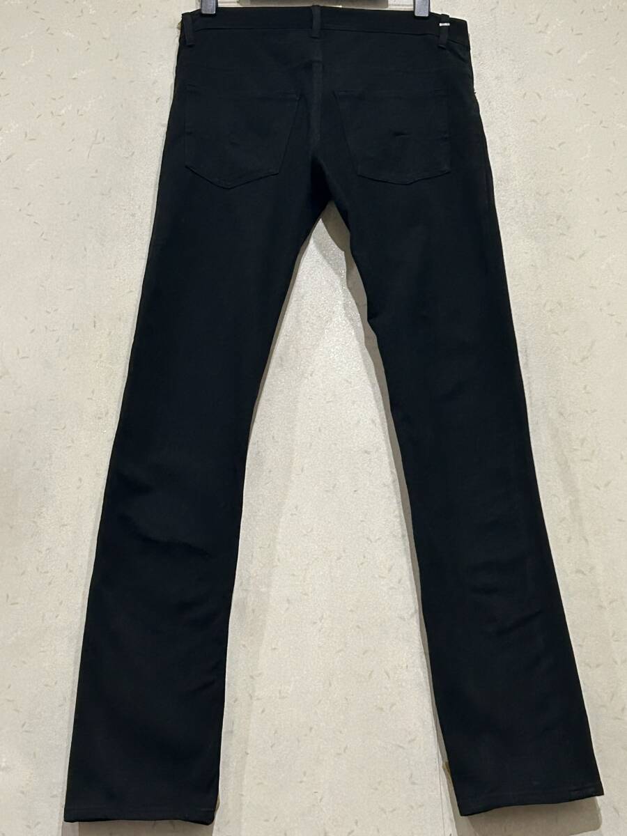 Dior homme Dior Homme кнопка fly стрейч Denim брюки сделано в Японии черный 28 BJBD.E