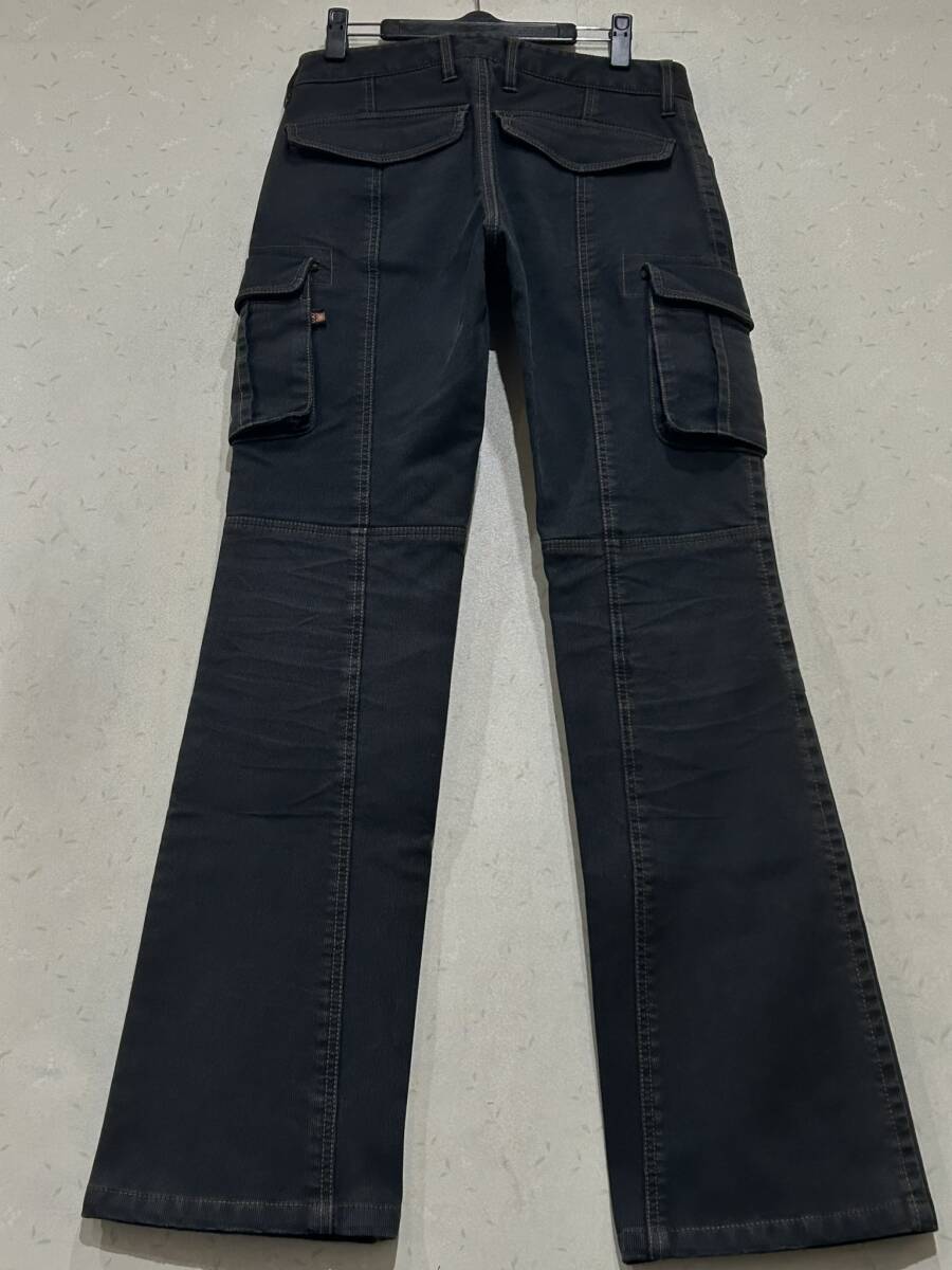 ※HYOD ヒョウドウ ウォームレイヤード SPORTS-DENIM ストレッチピケパンツ ブラック 30 　　　　 BJBD.E_画像2