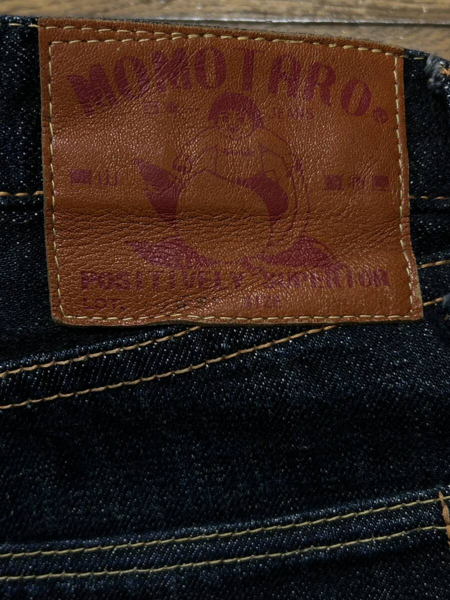 ※桃太郎ジーンズ MOMOTAROJEANS 1005SPK セルビッチ デニムパンツ 日本製 濃紺 大きいサイズ 38 　　　　　 BJBD.E_画像7