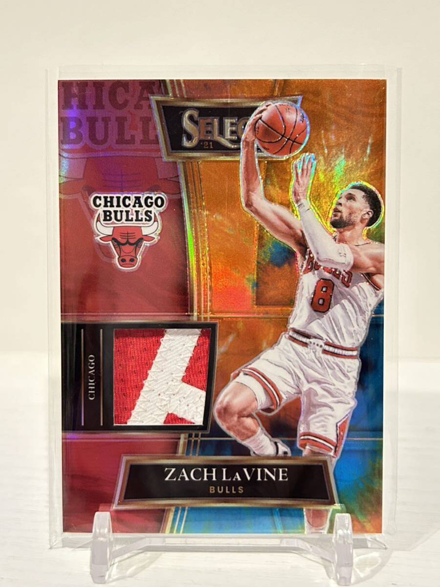 ★25枚限定★2021-22 Panini Select Basketball Zach Lavine Tie-Dye _画像1