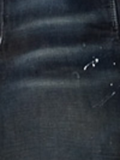 ap1555 ○送料無料 新品 G-STAR RAW ジースターロウ デニム ハーフ パンツ サイズ26 Mサイズ相当 ブルー ネイビー ダメージ 定価21.000円_画像9