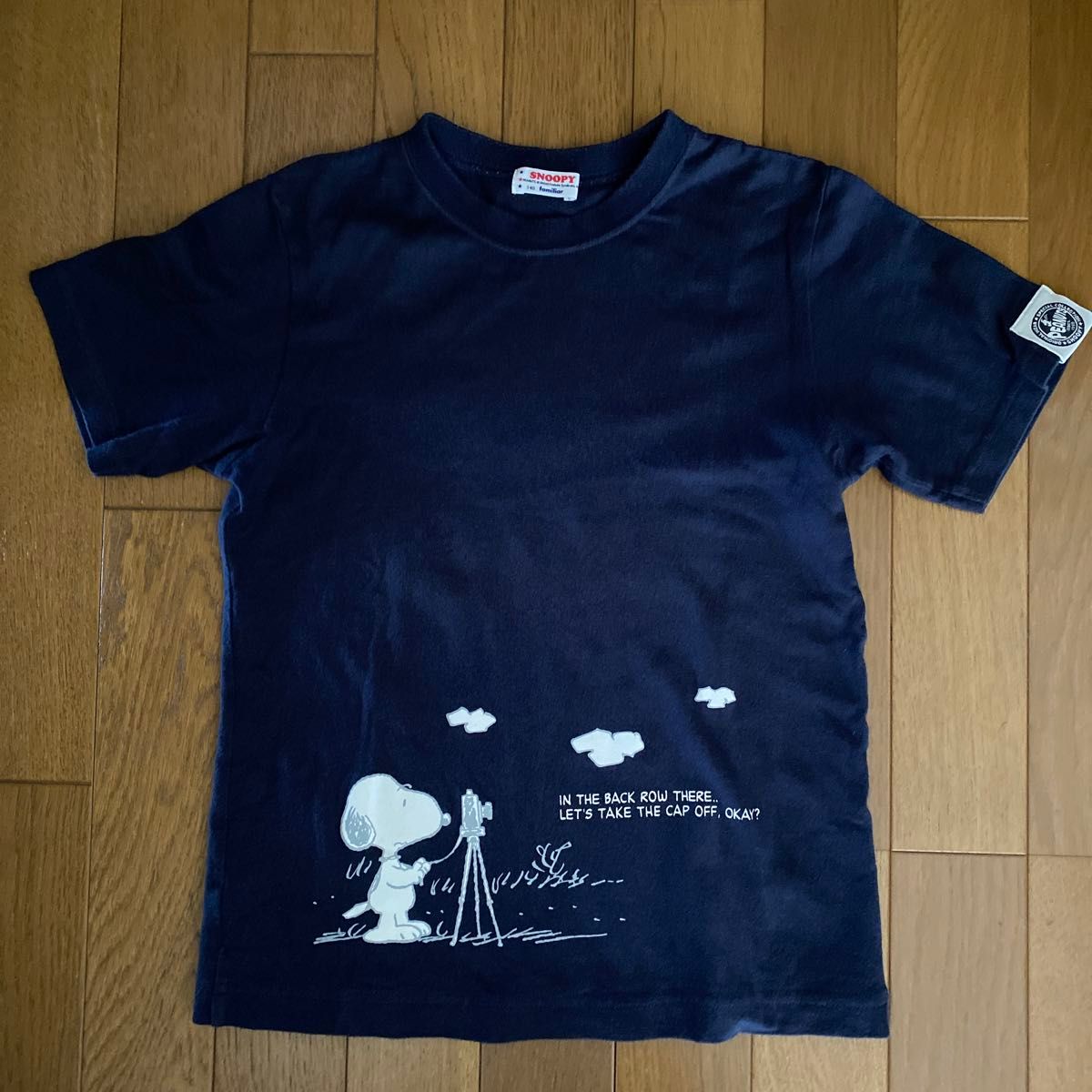 スヌーピー 半袖Tシャツ ファミリア キッズ 140