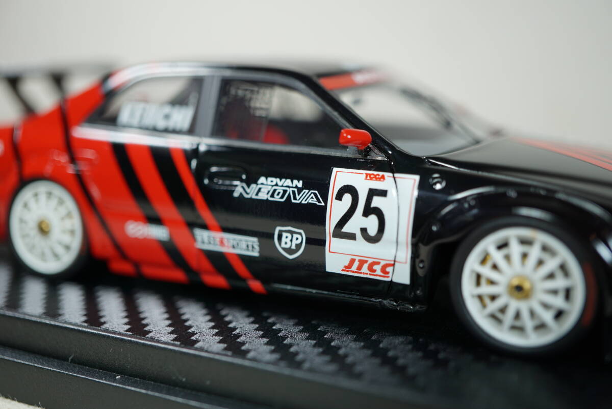 1/43 土屋圭市 ignition model TOYOTA CHASER ADVAN #25 Tsuchiya 1998 JTCC トヨタ チェイサー アドバン つちやエンジニアリング_画像9