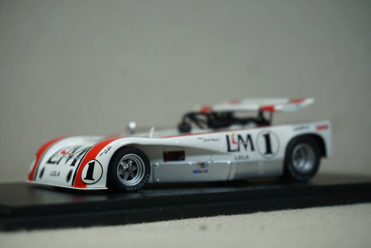 1/43 タバコデカール加工 スチュワート モントランブラン 優勝 spark Lola T260 #1 Stewart 1971 Can-Am Mont-Tremblant winner ローラの画像1