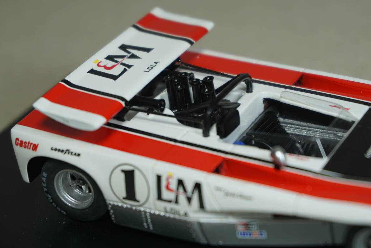 1/43 タバコデカール加工 スチュワート モントランブラン 優勝 spark Lola T260 #1 Stewart 1971 Can-Am Mont-Tremblant winner ローラの画像9