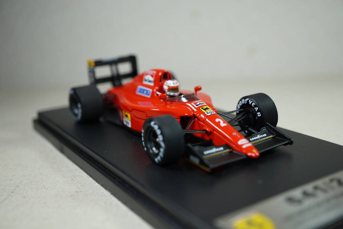 1/43 タバコデカール加工 マンセル Look Smart Ferrari #2 Mansell 641/2 1990 Mexican 2nd フェラーリ メキシコ 641 2 F190 641-2 F1-90_画像8