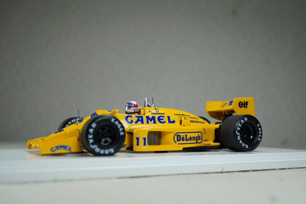 1/43 中嶋 F1 デビュー spark Lotus 99T HONDA #11 Nakajima 1/43 中嶋 F1 デビュー spark Lotus 99T HONDA #11 Nakajima