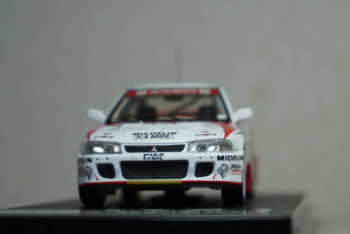 1/43 デビュー戦 モンテ hpi MITSUBISHI LANCER Evolution #8 Eriksson 1993 WRC Monte 4th 三菱 ミツビシ ランサー エリクソン エボ_画像5