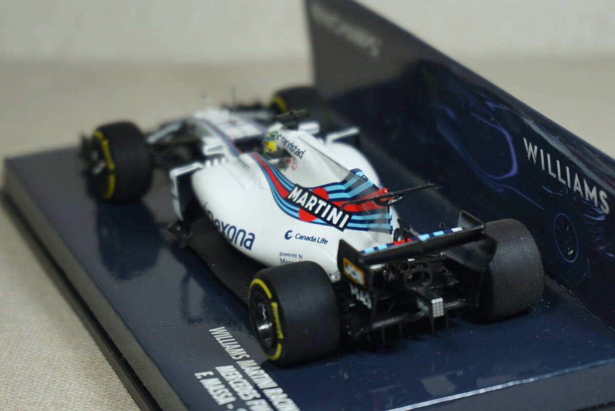 1/43 マッサ MINICHAMPS Williams FW40 Mercedes #19 Massa 2017 F1 ウィリアムズ メルセデス MARTINI Racing マルティニ レーシング_画像7