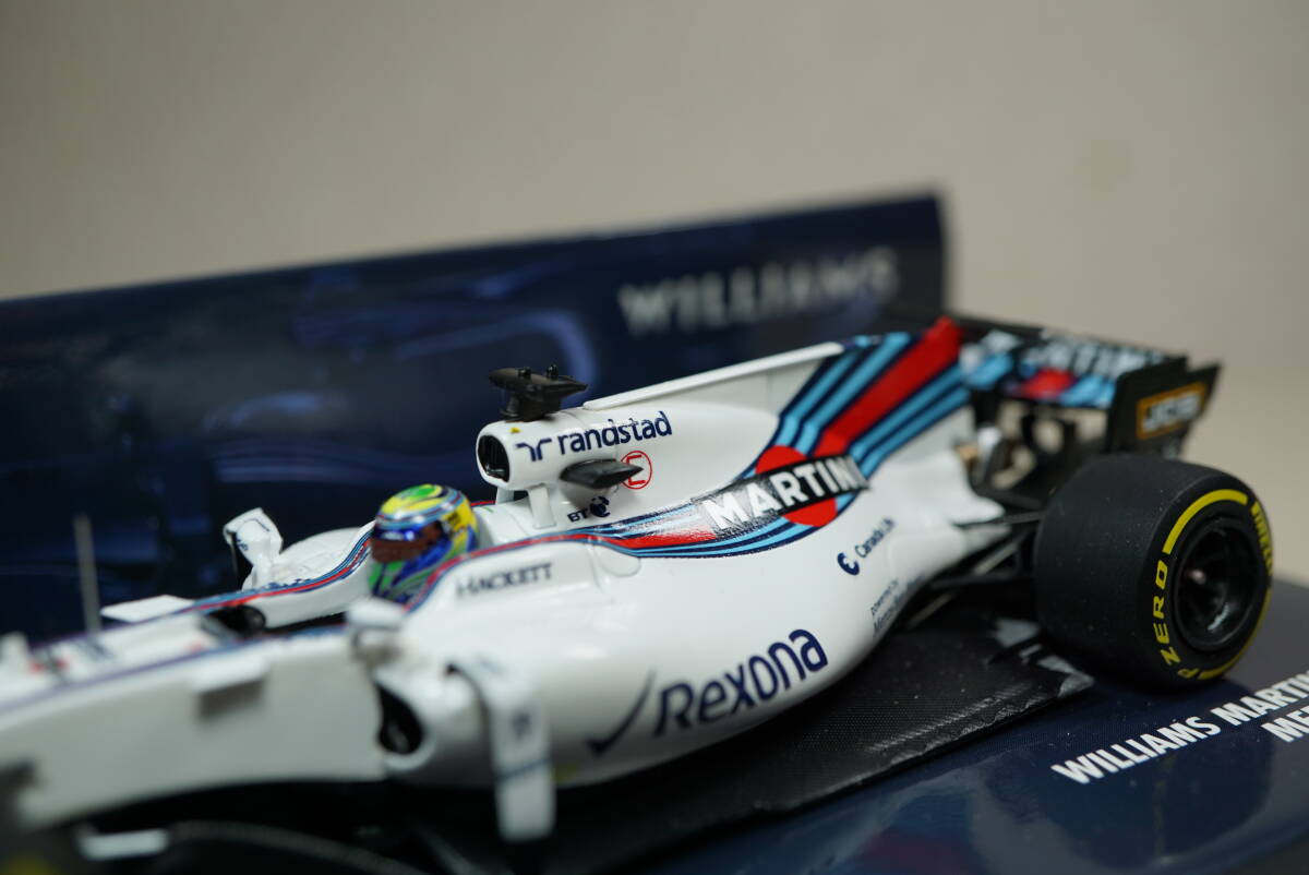 1/43 マッサ MINICHAMPS Williams FW40 Mercedes #19 Massa 2017 F1 ウィリアムズ メルセデス MARTINI Racing マルティニ レーシング_画像9