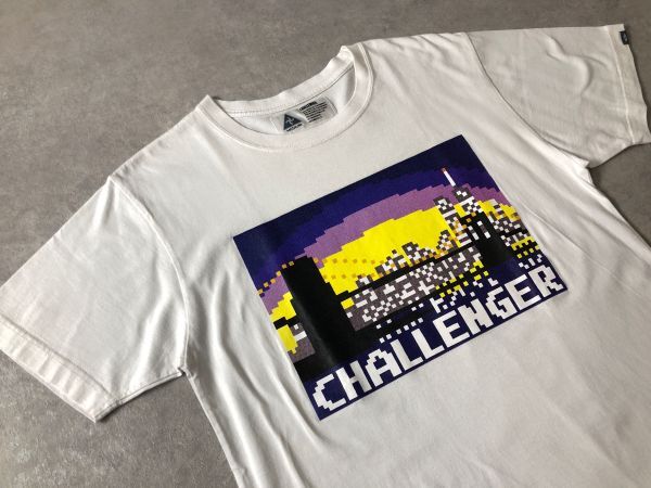 CHALLENGER●16Bit 夜中のレインボーブリッジプリント Tシャツ●チャレンジャー_画像4