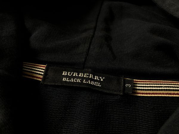 BURBERRY BLACK LABEL* Logo принт mochimochi тренировочный Parker * Burberry Black Label 