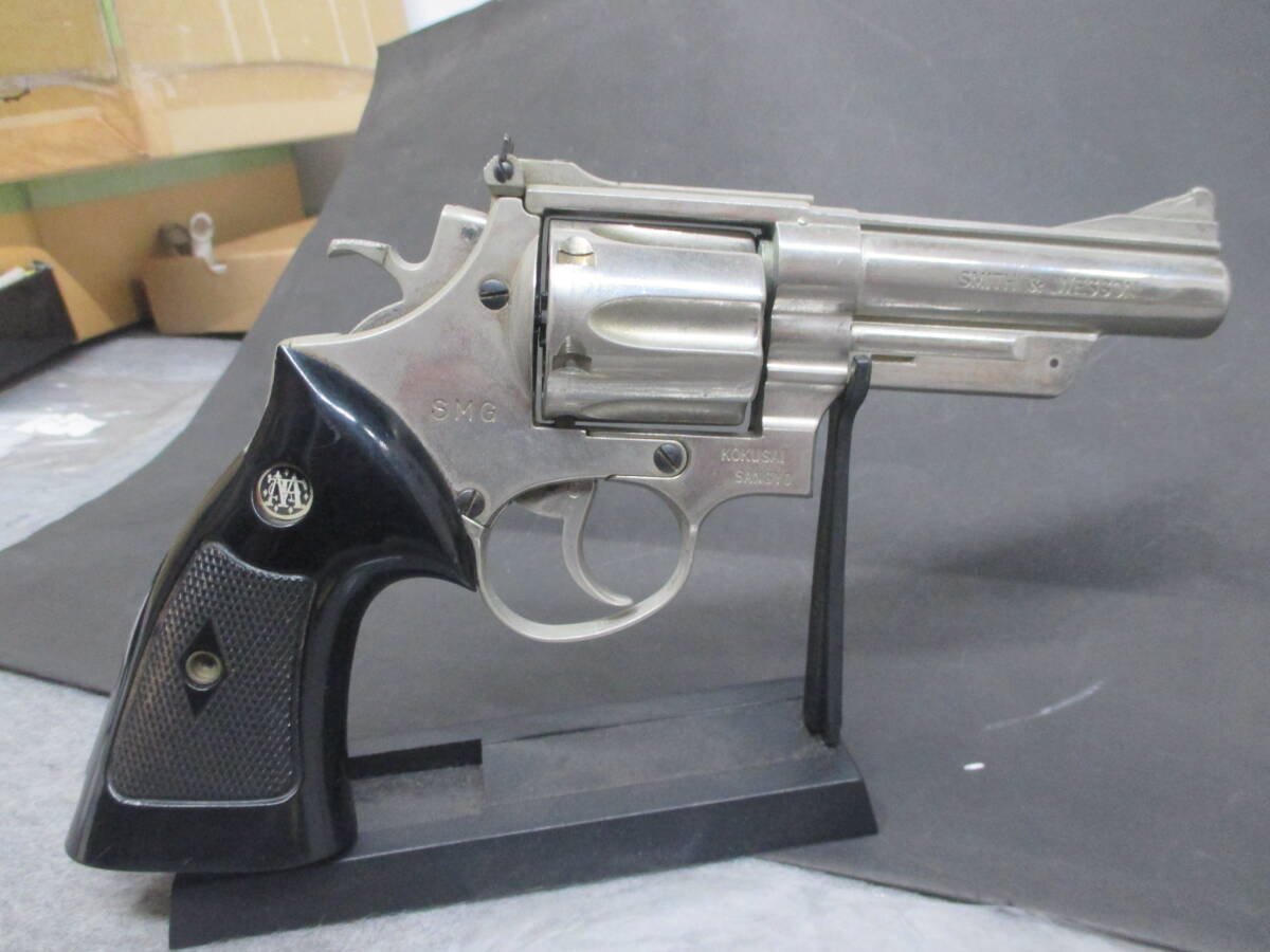 1689　　　　　コクサイ　S&W 44 MAGNUM　（マグナム） SMG刻印入り　モデルガン_画像5