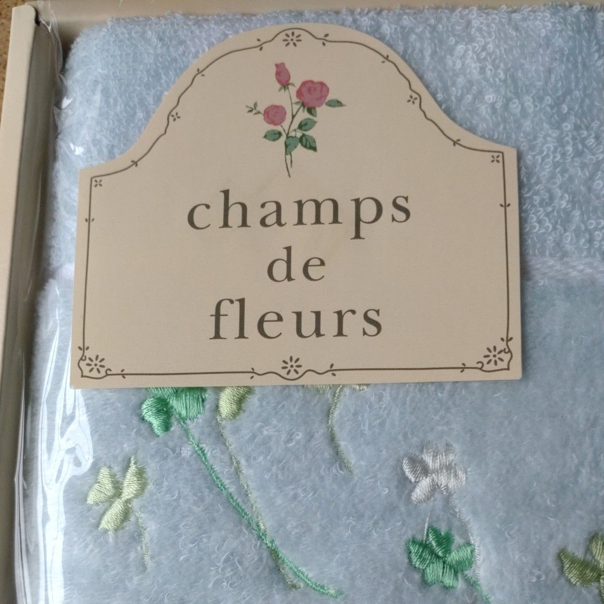 champs　de　fleursフェイスタオル*ハンカチ　セット