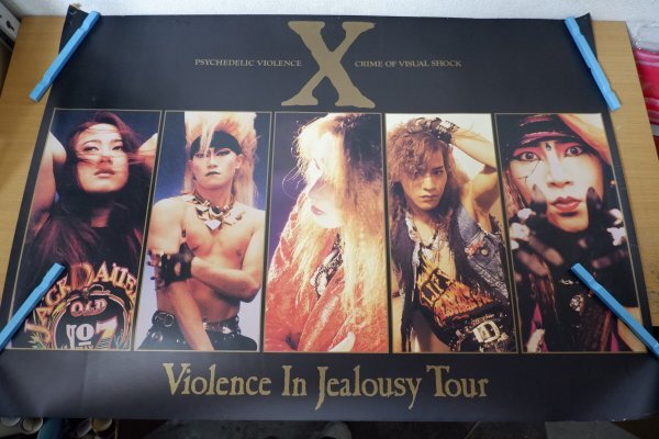 ま7-006＜ポスター/B1＞X / Violence In Jealousy Tourの画像1