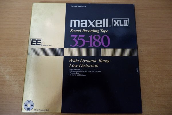 ま7-099＜オープンリールテープ/メタル＞maxell XLⅡ 35-180の画像1