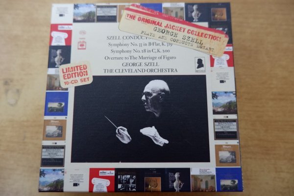 み7-013＜CD/10枚組＞GEORGE SZELL PLAYS AND CONDUCTS MOZART_画像1