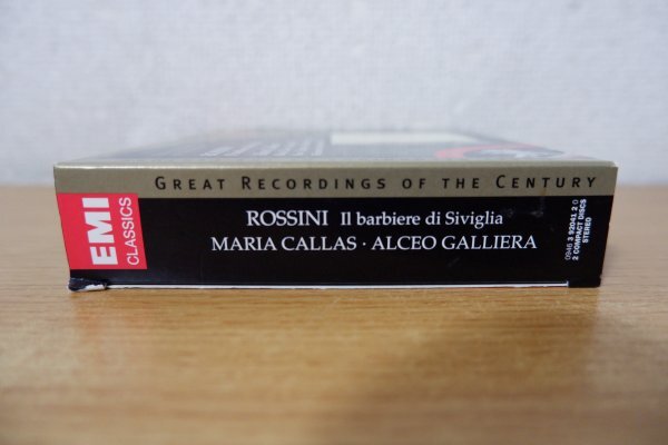 み7-019＜CD/2枚組＞Rossini :Il Barbiere di Siviglia - フィルハーモニア管弦楽団・合唱団 /アルチェオ・ガリエラ_画像3