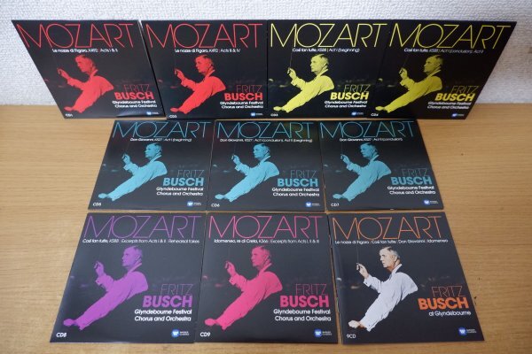 み7-033＜CD/9枚組＞ フリッツ・ブッシュ / Fritz Busch At Glyndebourne - Mozart:Le Nozze Di Figaro/Cos Fan Tutte/Don Giovanni 他_画像4