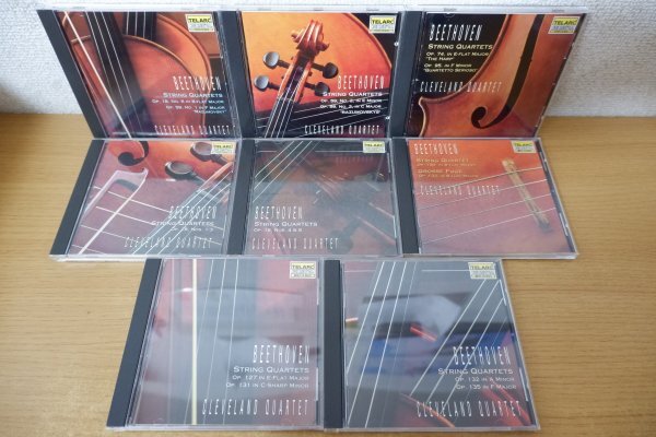 mi7-053<CD/8 листов комплект >Beethoven:The Complete Quartets:No.1-No.16/Grosse Fuge Op.133 -k Lee vu Land струна приятный 4 -слойный ..