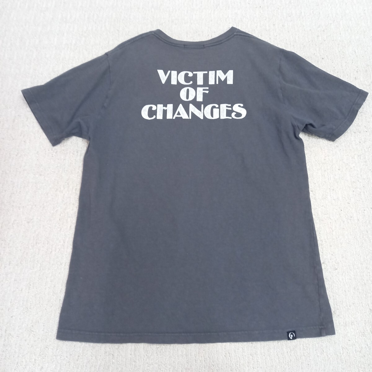 【送料無料】1円スタート ヒステリックグラマー ガールプリント Tシャツ メンズLサイズの画像2