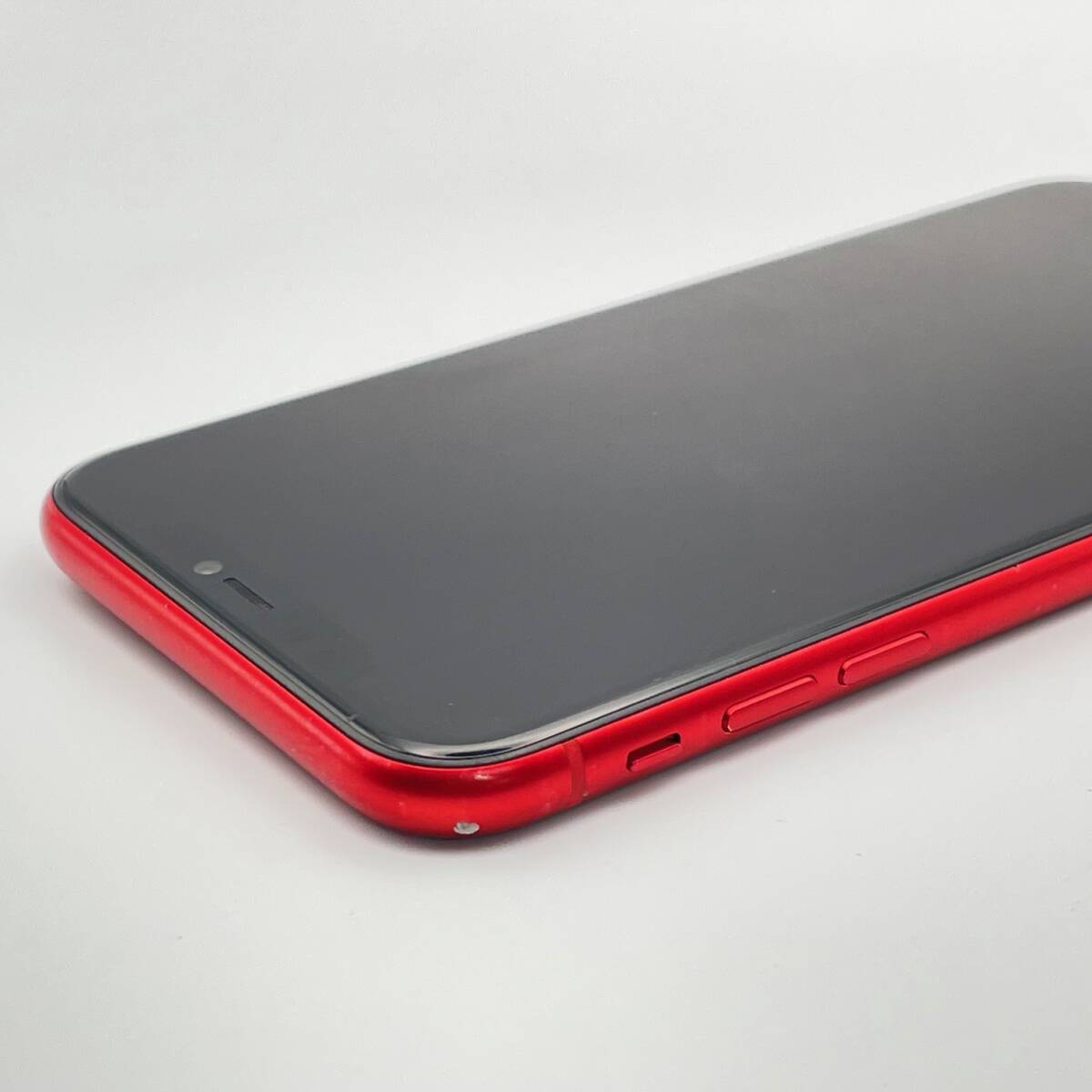  б/у товар Apple Apple iPhone 11 64GB (PRODUCT) RED SIM разблокирован .SIM свободный б/у товар 1 иен из распродажа 