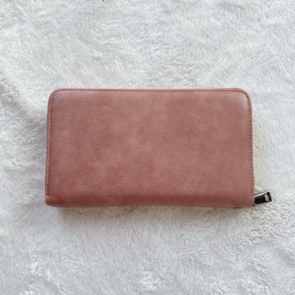 長財布 大容量 多機能 ピンク レトロ PUレザー 上品 可愛い カードケース