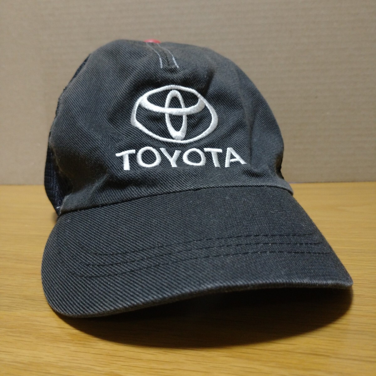 TOYOTA トヨタ キャップ 帽子 キャップ帽 刺繍 非売品 ファッション グッズ コレクション レア ロゴ Logo hat cap fashion car tecno _画像2