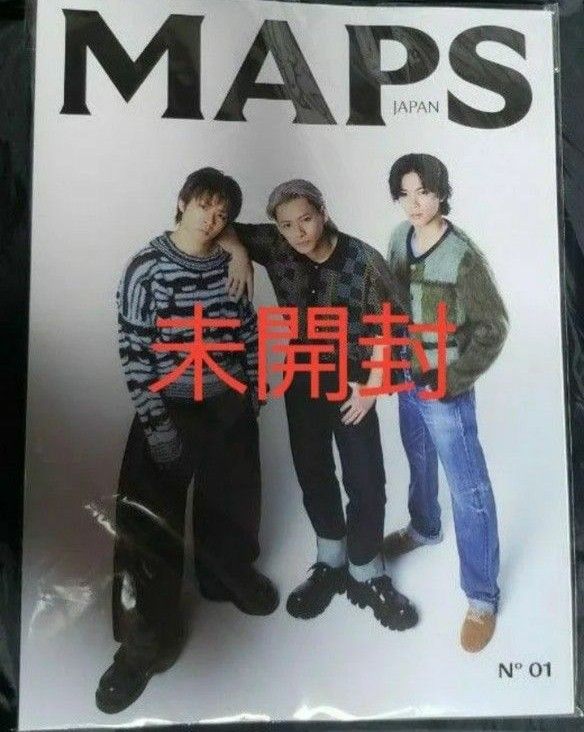 Number_i 雑誌 MAPS JAPAN　日本版