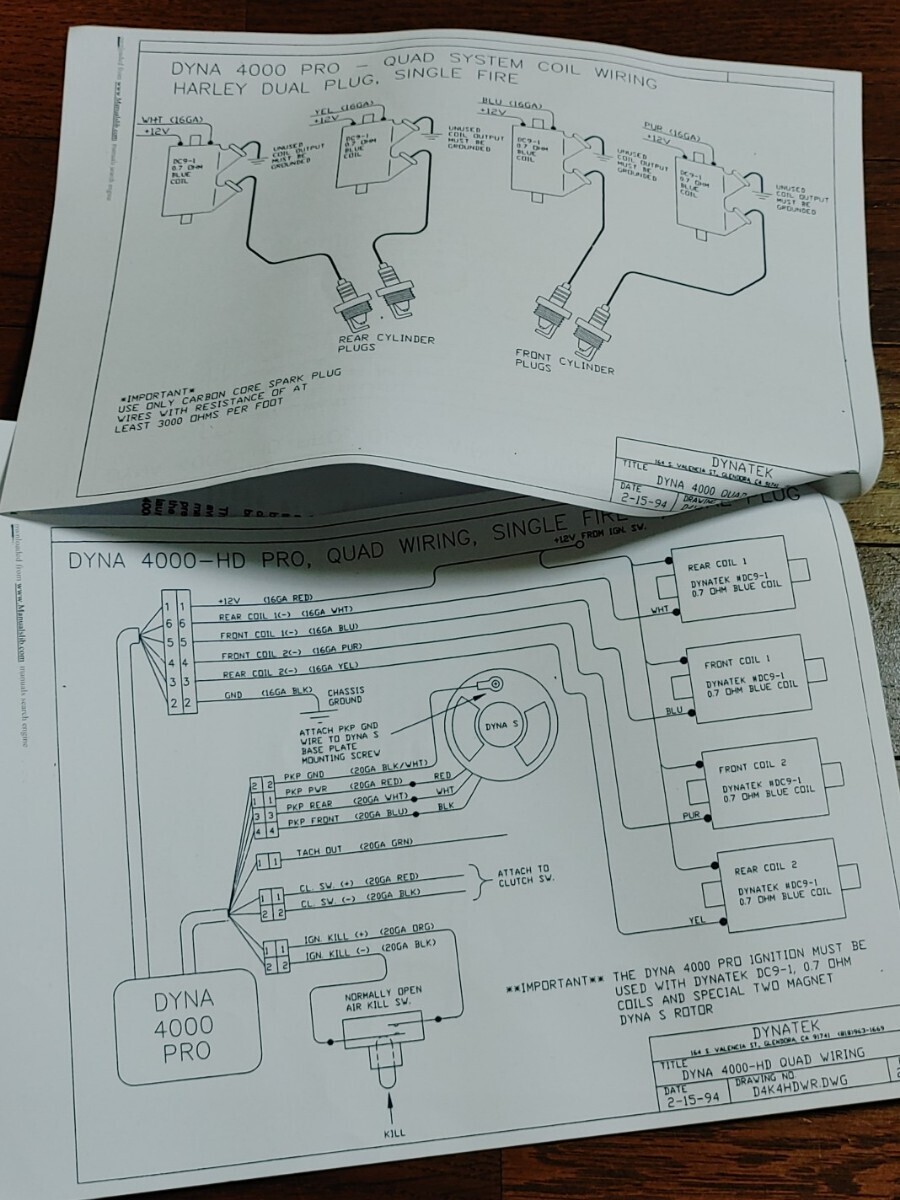 DYNA 4000 PRO IGNITION SYSTEM ダイナ4000プロ イグニッションシステム　ドラッグ用？_画像5