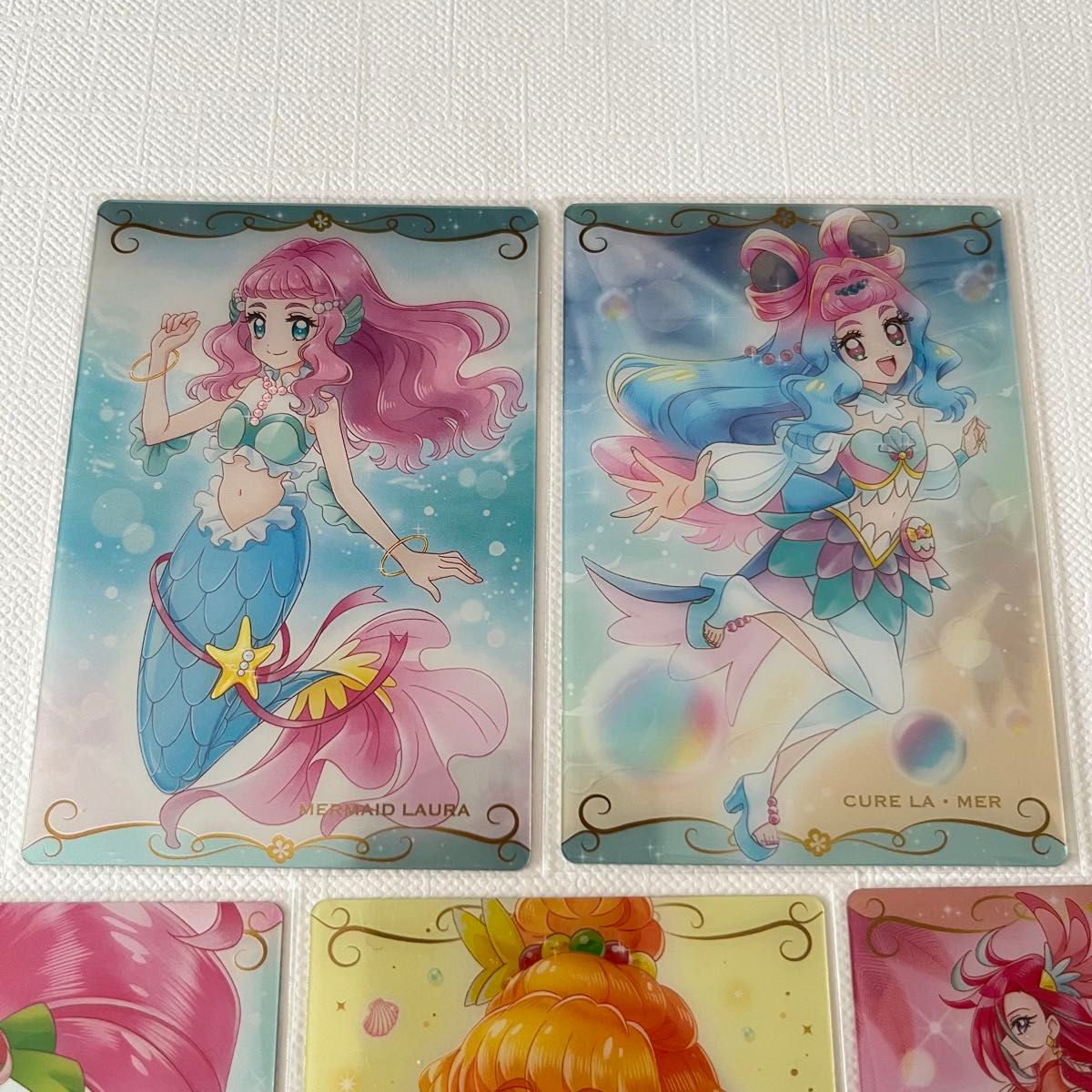 トロピカルージュプリキュア 7枚 マーメイドローラ キュアラ トロピカルージュプリキュア 7枚 マーメイドローラ キュアラ