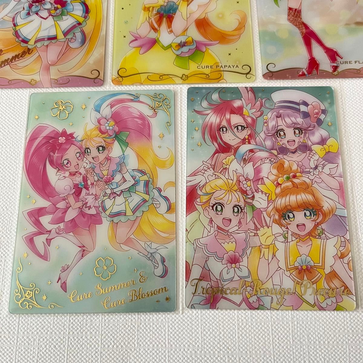 トロピカルージュプリキュア 7枚 マーメイドローラ キュアラ トロピカルージュプリキュア 7枚 マーメイドローラ キュアラ