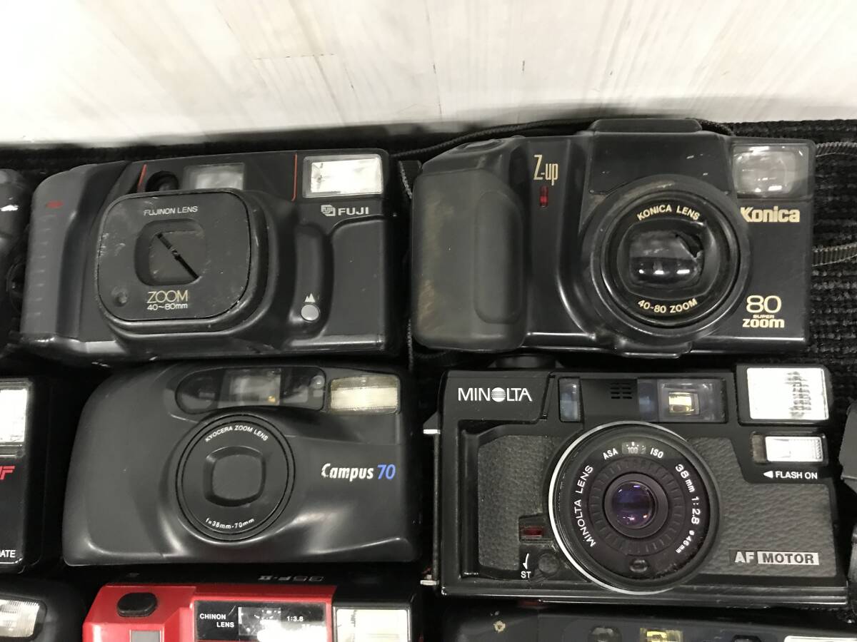 71☆(K) フィルムカメラ　まとめ24台　Canon/Nikon/FUJICA/PENTAX/OLYMPUS/FUJI　キャノン　ニコン　ジャンク　写真追加有り_画像2