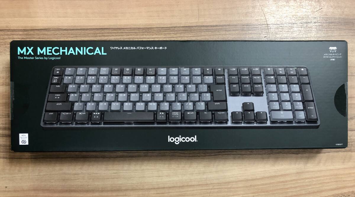 * unopened, unused *Logicool Logicool KX850FT tea axis MX MECHANICAL wireless mechanical Performance keyboard 