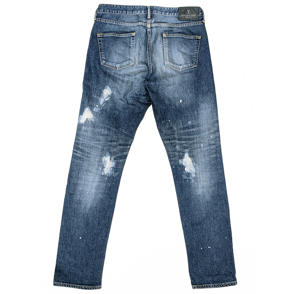 JAPAN BLUE JEANS J8717 Mission Beach CALIF 加工デニムパンツ S 美品 定価19,800円 ミッションビーチ ジャパンブルージーンズ_画像2