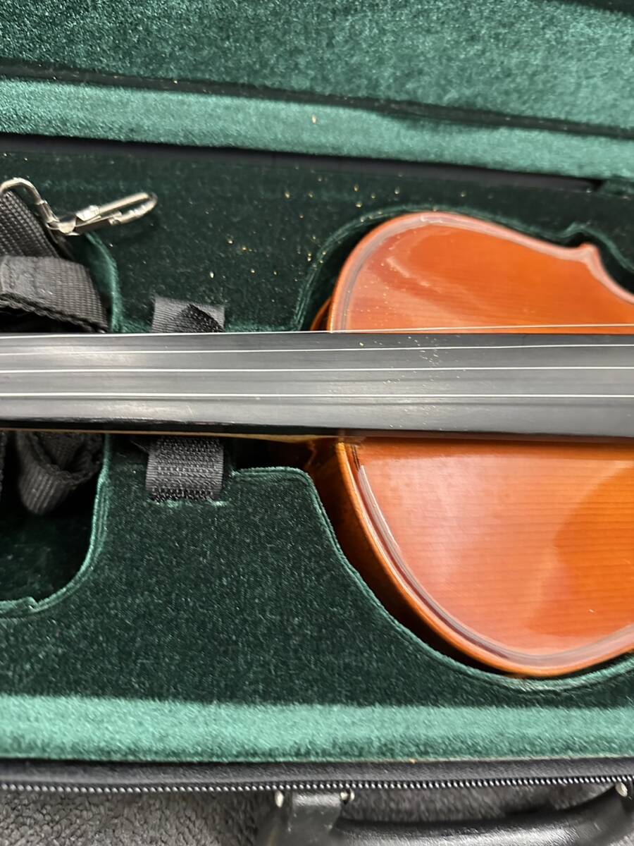 3943# скрипка va Io Lynn струнные инструменты с футляром б/у товар 4/4 размер музыкальные инструменты струна есть орудия и материалы 