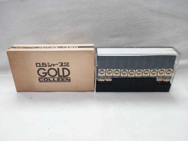 COLLEEN /コーリン鉛筆　0.5シャープ芯　GOLD/ゴールド　2H　30本入　20個　替芯　シャー芯　シャーペン　シャープペンシル　文房具　製図_画像1