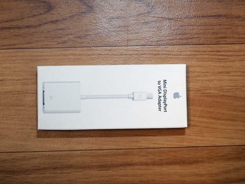 Apple純正 Mini DisplayPort-VGA変換アダプタ 未開封新品の画像1