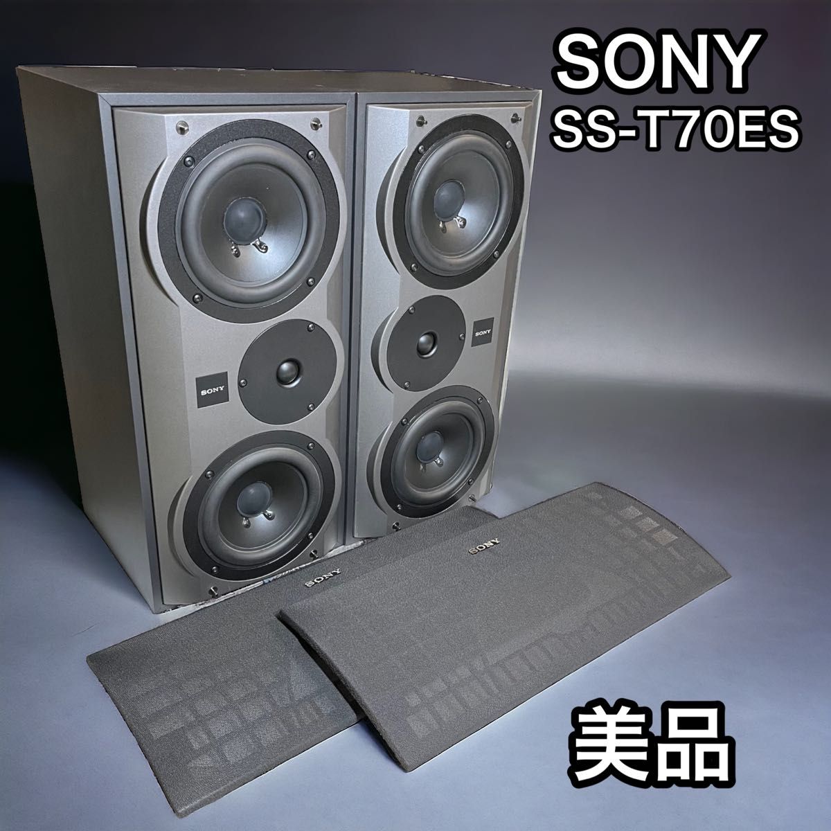 【超レア】SONY ソニー　SS-T70ES　スピーカー　ツイーター搭載　 ペア