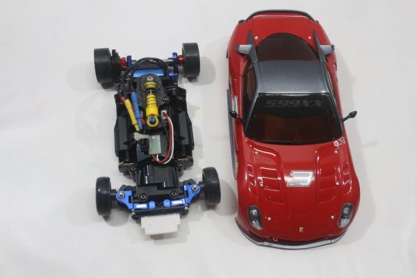 *Kyosho Kyosho Mini-Z Mini-Z MR-03? шасси Ferrari Ferrari 599XX No.3 Red MZP227R гоночный автомобиль радиоконтроллер чехол для автомобиля 