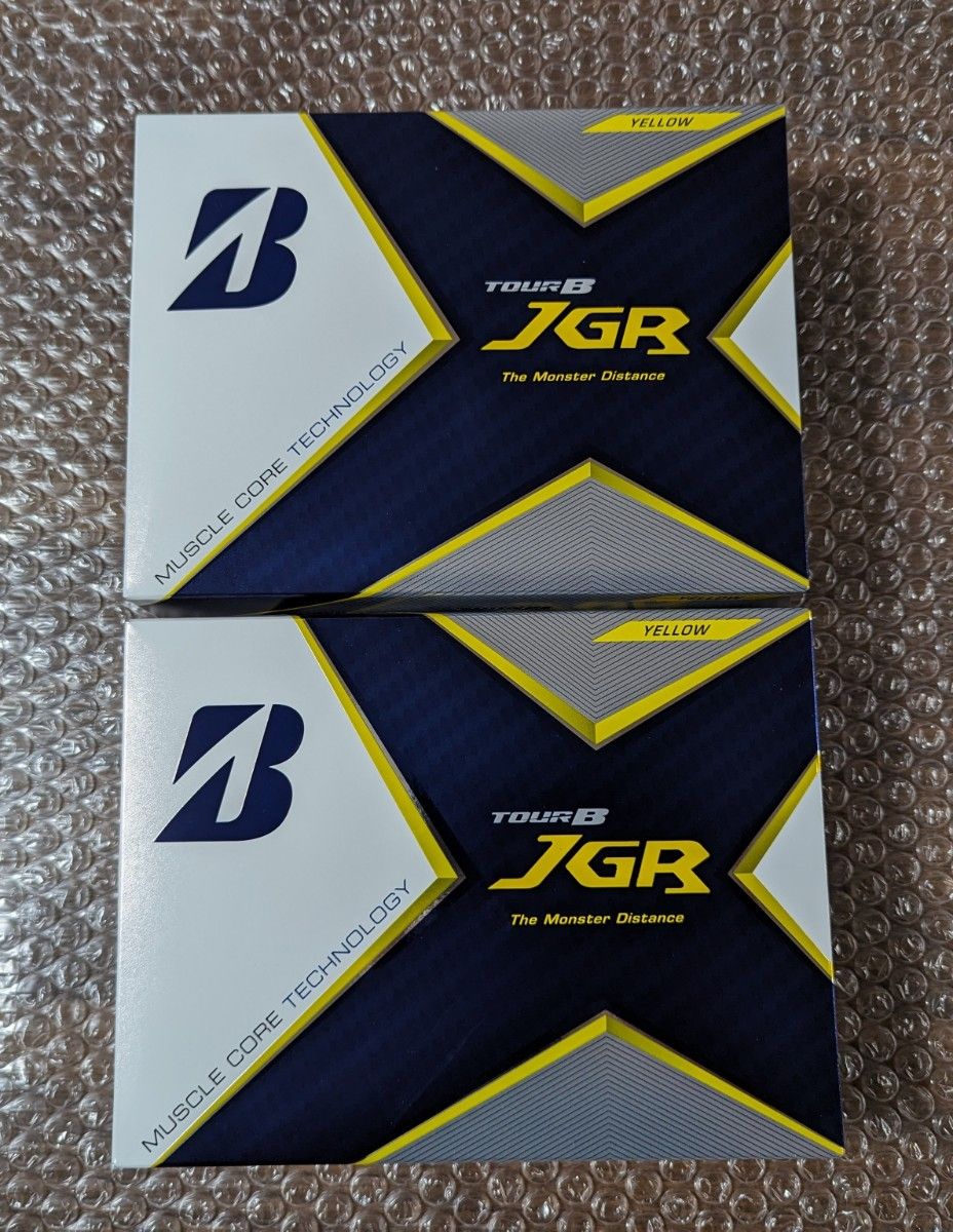 新品 ブリヂストン  TOUR B JGR  イエロー 2ダース