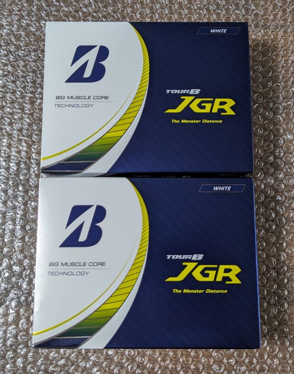 新品 ブリヂストン  TOUR B JGR  2023年モデル ホワイト　2ダース