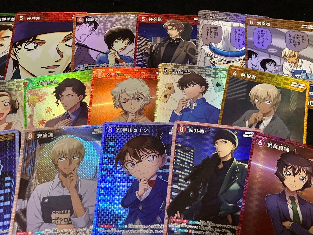 名探偵コナン 探偵たちの切り札 カードゲーム SRP SR RP R C