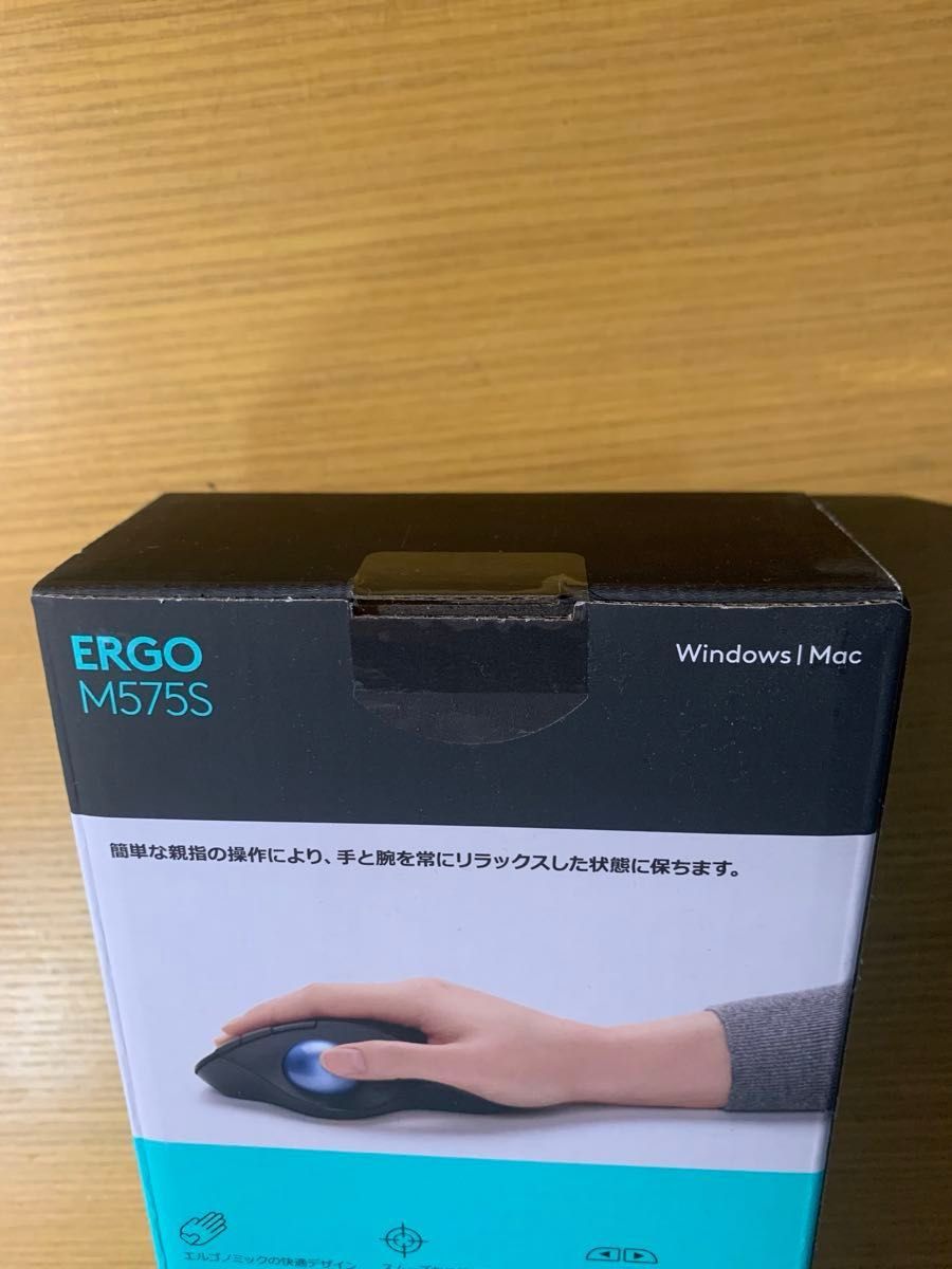 【新品未開封】ロジクール ERGO M575 ワイヤレストラックボール M575S （ブラック）