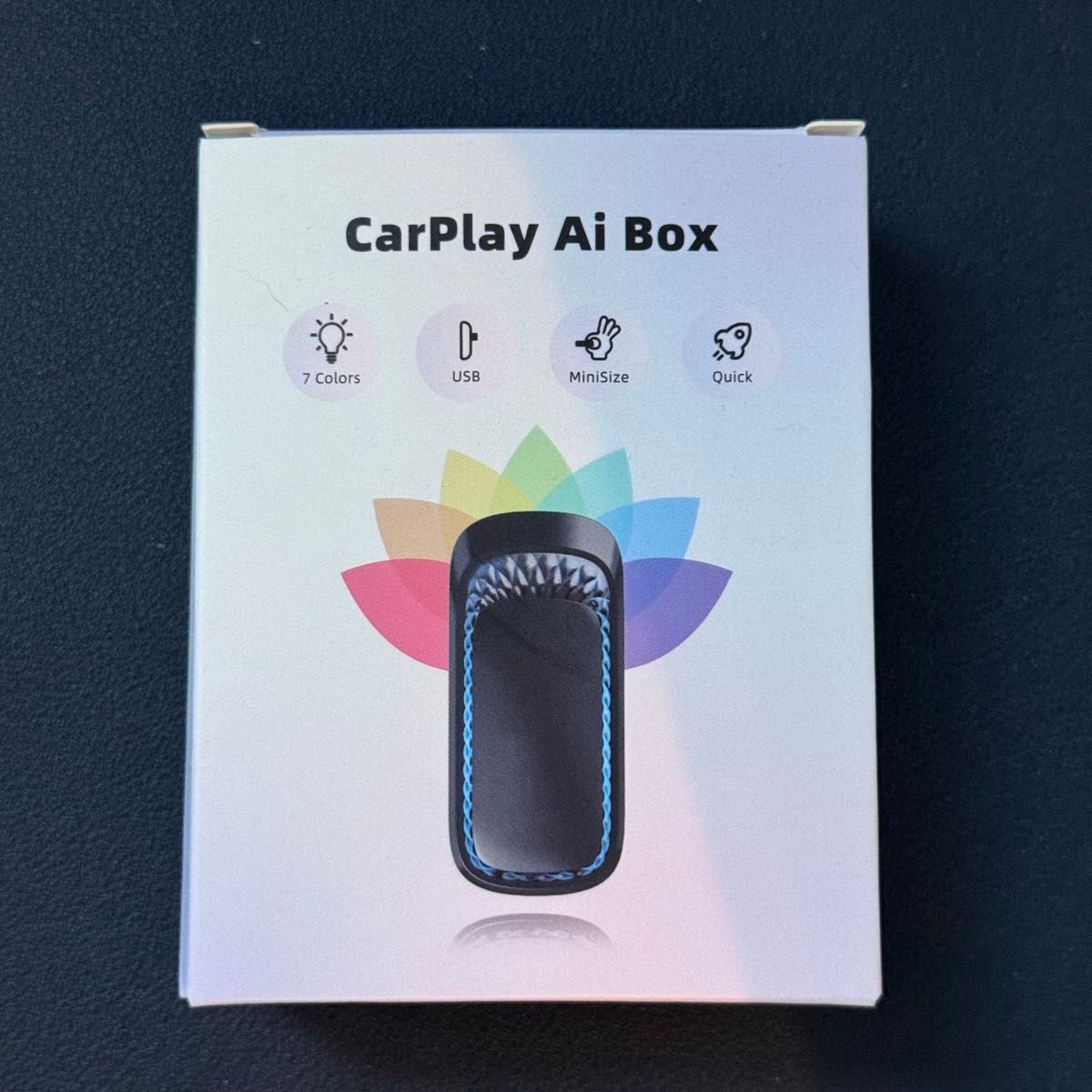 ワイヤレスCarPlay アダプタ USB直挿しタイプ　ドングル