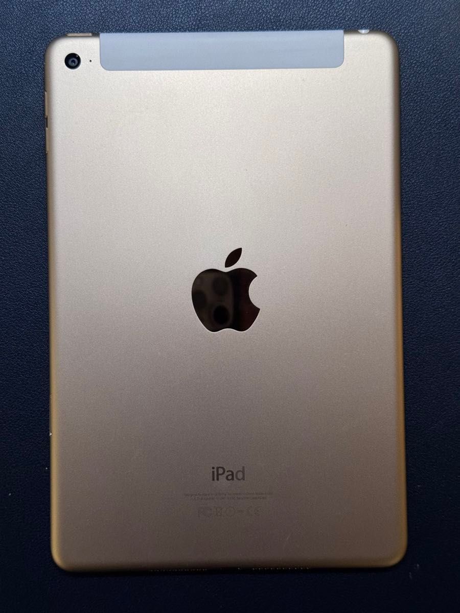 Apple iPad mini 4 Model:A1550 16GB Gold Wi-Fi+セルラー