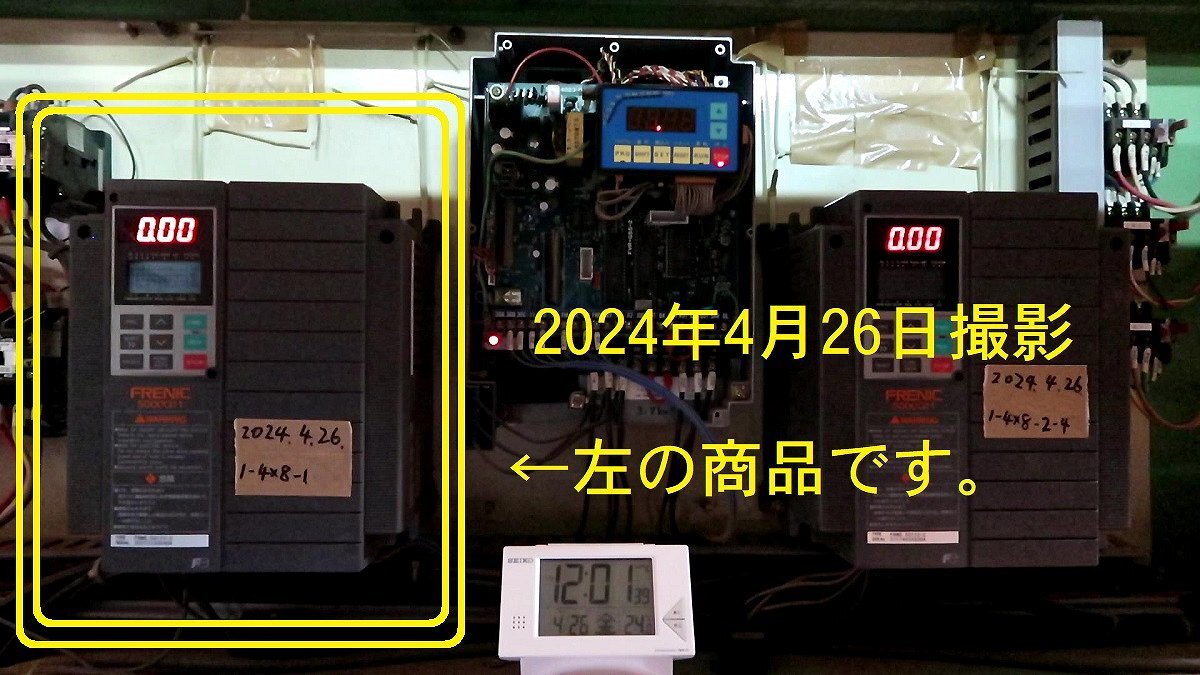 FUJI 富士電機 インバーター 5.5kw FRN5.5G11S-2 FRENIC 5000G11 3PH 200Vの画像2