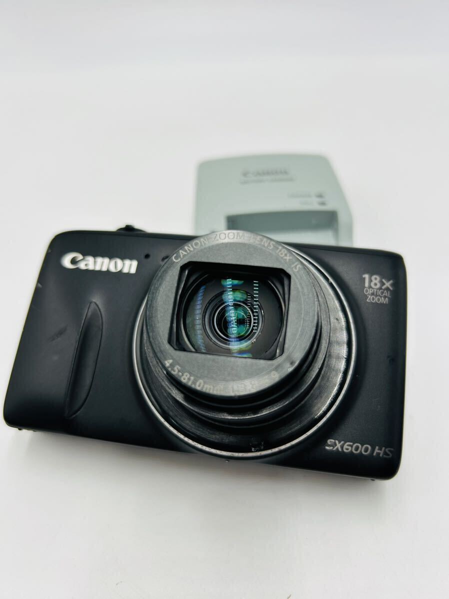 Canon キヤノン キャノン PowerShot SX600HS コンパクトデジタルカメラ ブラック _画像5
